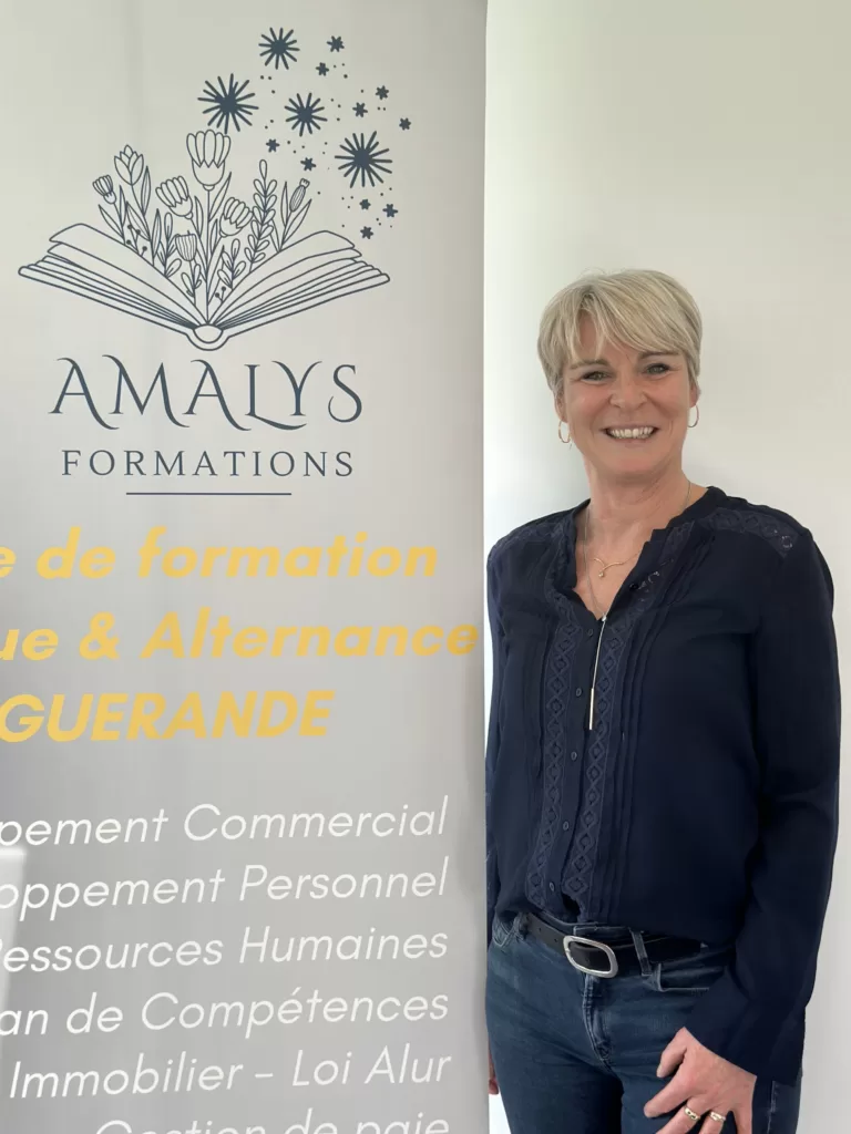 Sonia Legeais, Directrice du centre de Formation à Guérande, Amalys Formation